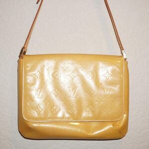 Louis-vuitton Women's Yellow and Tan Bag